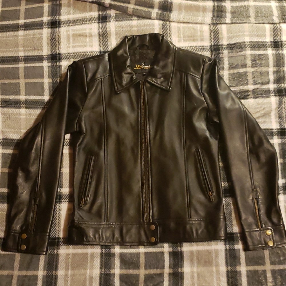 Women's leather jacket